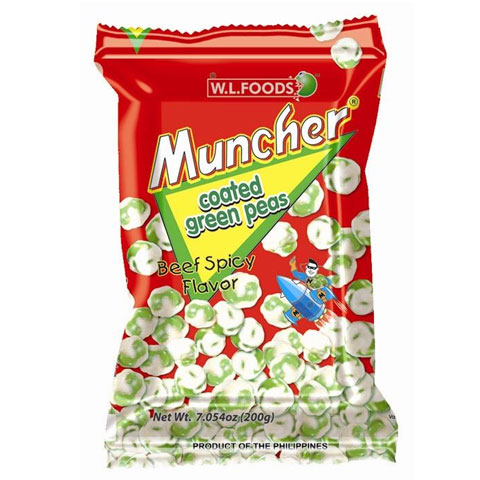 Muncher Coated Green Peas Beef Spicy
