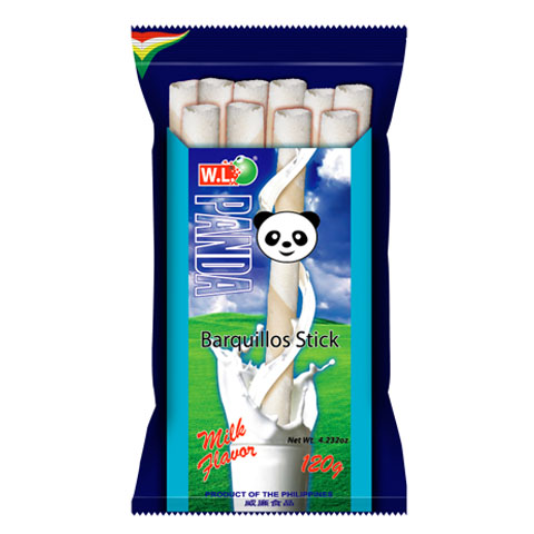 Panda Barquillos Stick Milk
