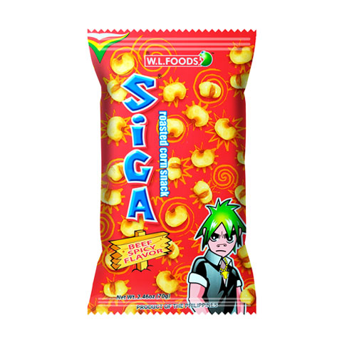 Siga Roasted Corn Snack Beef Spicy