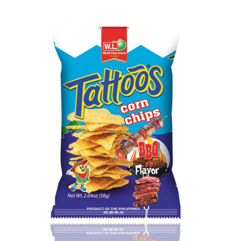 Tattoos Corn chip BBQ