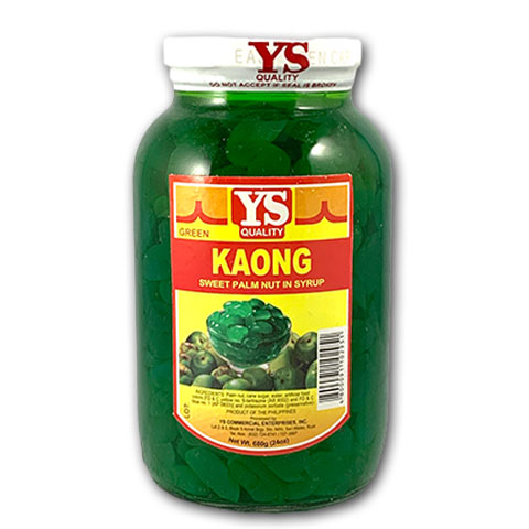 Kaong Sweet Palm Nut in Syrup Green