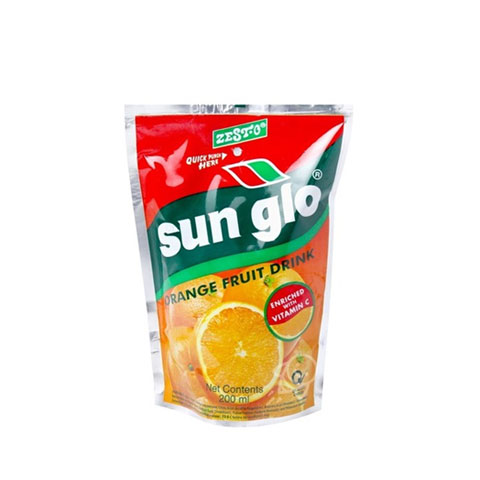 Sun Glo Orange Fruit Drink