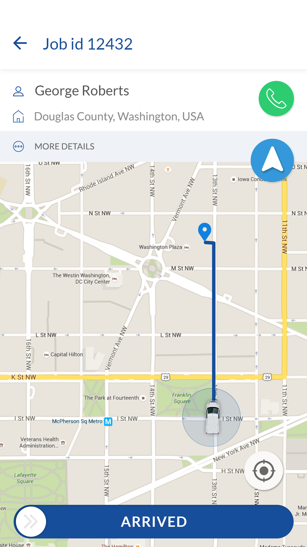roadyo driver app on on the way