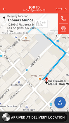 roadyo driver app on on the way