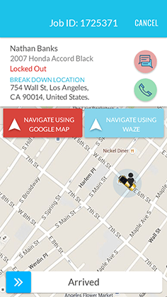roadyo driver app on on the way