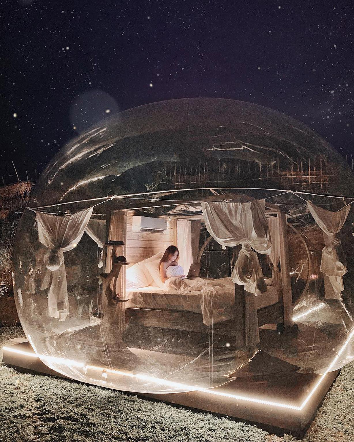 This is the image of the Romantic Bubble Dome Ubud #4