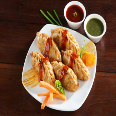 Chicken Fried Momo ( Wheat)