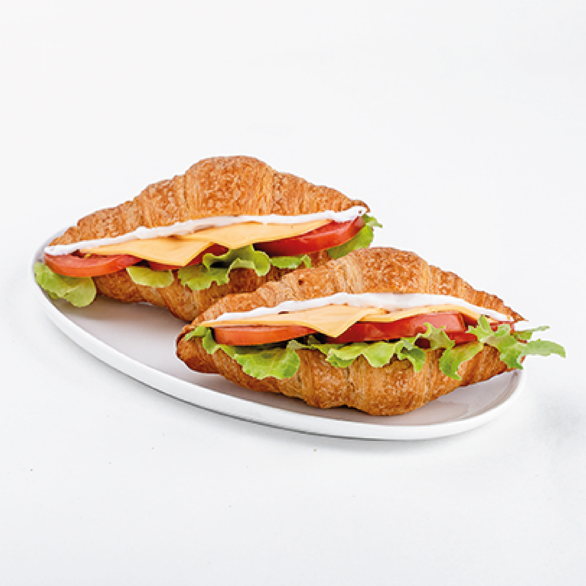 CHEESE TOMATO CROISSANT SLIDER