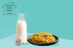 Classic Plain Maggi + Plain Lassi