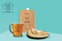 Anda Paratha + Ginger Lemon Chai Uniflask