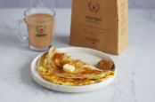 Anda Paratha With Cheese + Masala Chai Uniflask