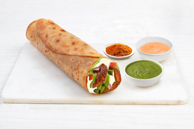 Cheese Melt Veggie Tikki Roll