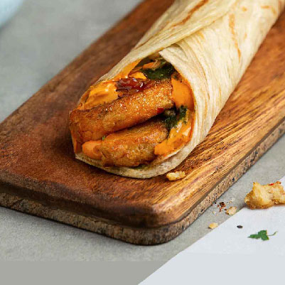 Aloo Tikki Peppy Roll