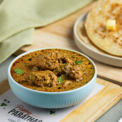 Murgh Methi & Peppy Paratha In Wheat Flour (Atta)