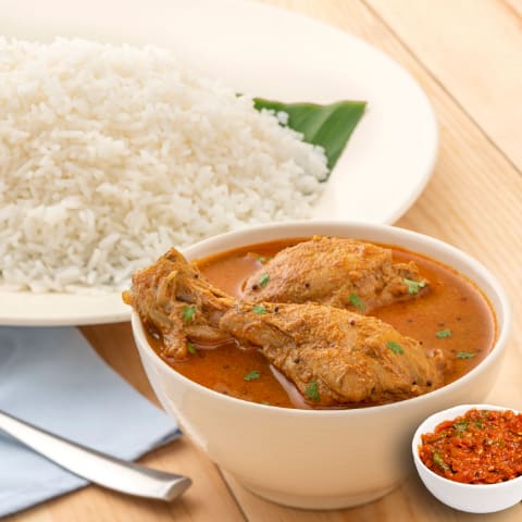 Mangalorean Chicken (with Bone) With Rice