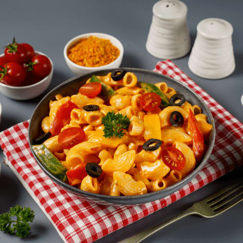 Peri Peri Mac And Cheese Pasta