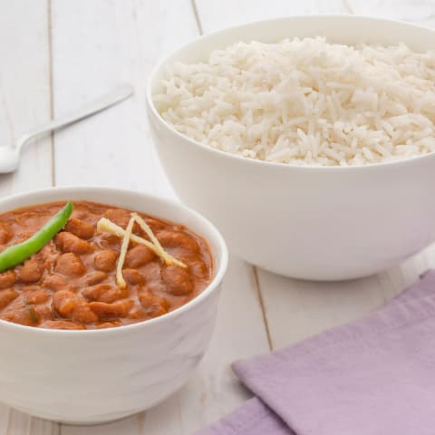 Rajma Masala With Rice