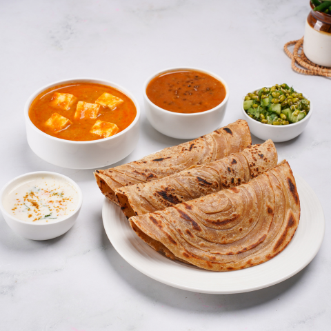 Butter paneer fit thali