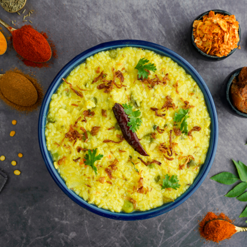 Madras khara pongal bowl
