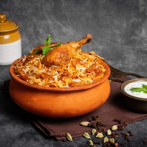 Shahi murgh biryani (500gm)
