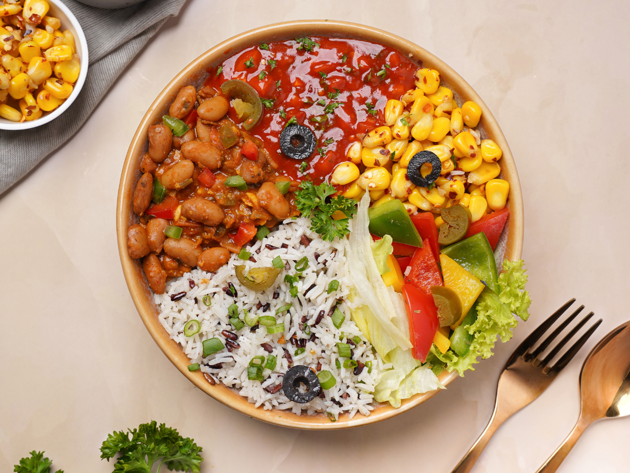 Mexican burrito bowl