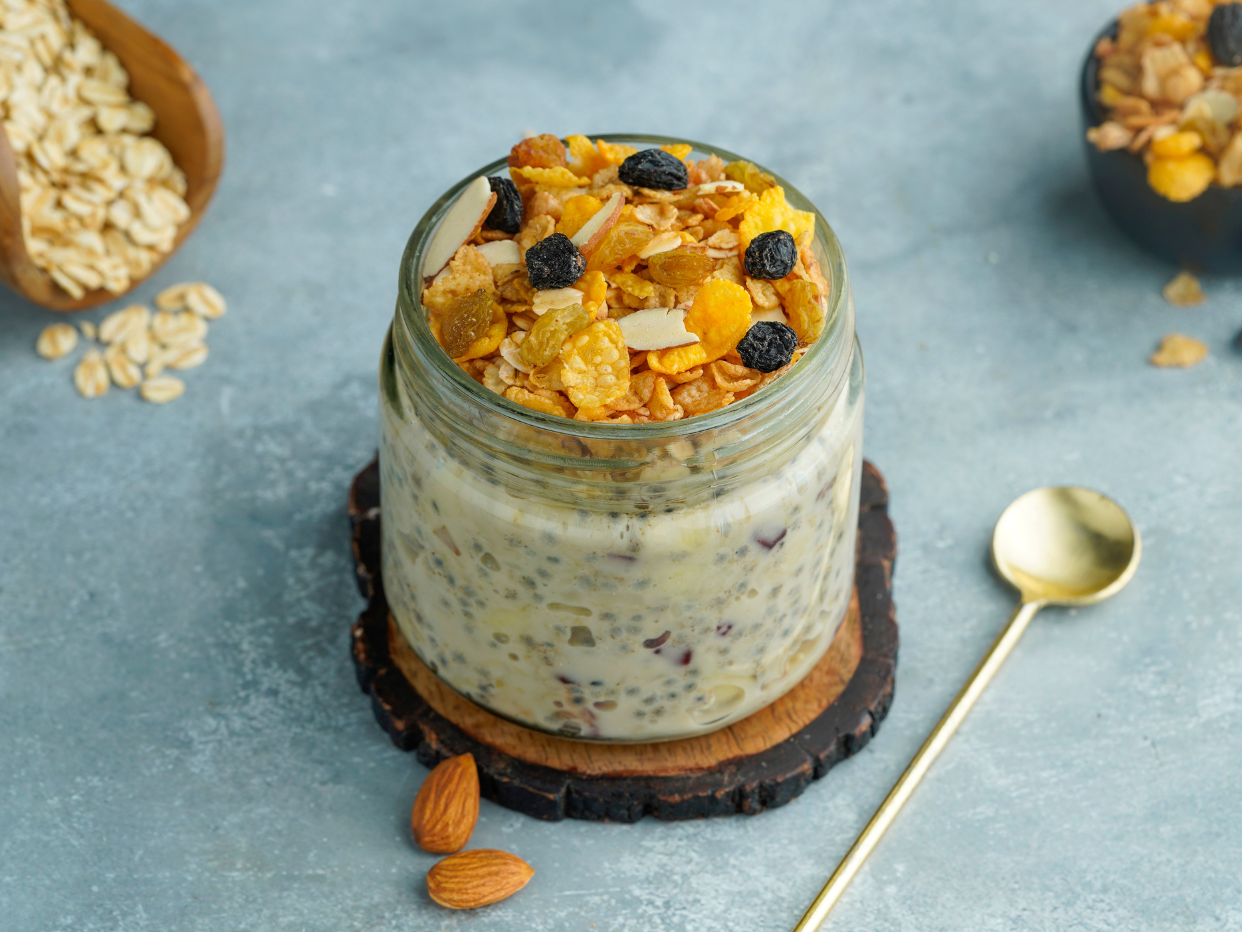 Muesli fruit pop oatmeal