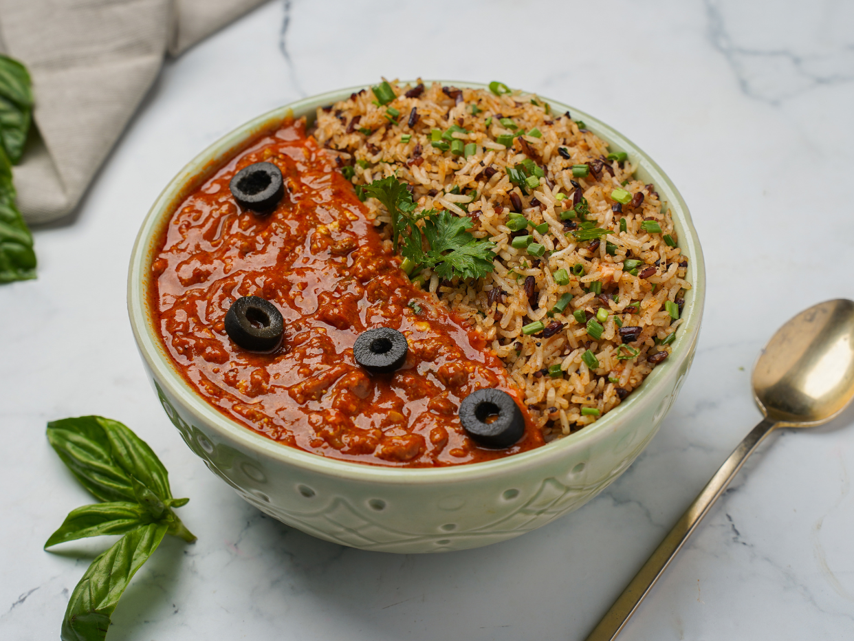 Italian chunky soya bowl