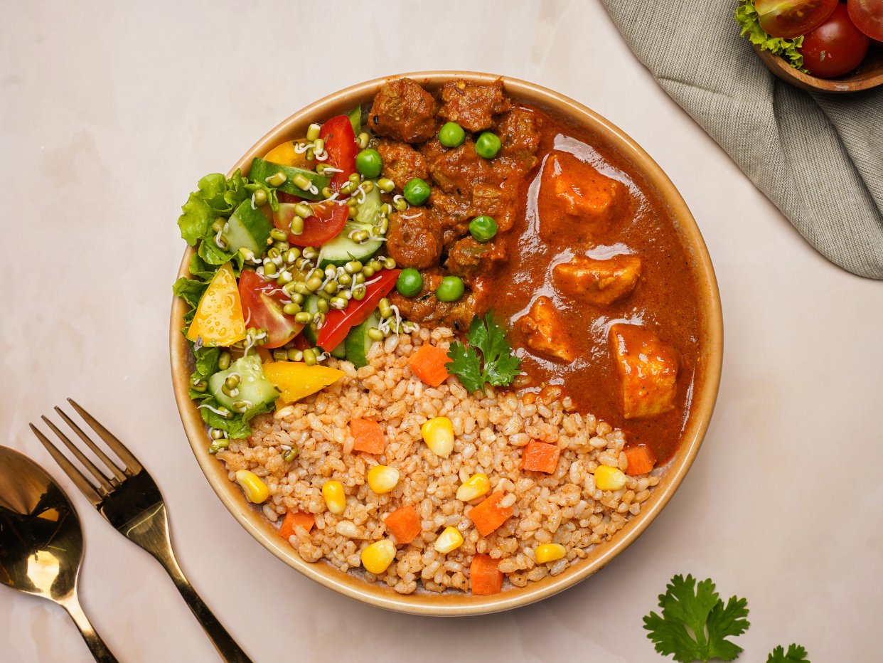 Chef's special chicken & rice meal