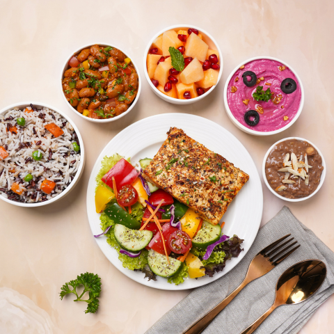 Grilled paneer pro meal (protein - 35g)