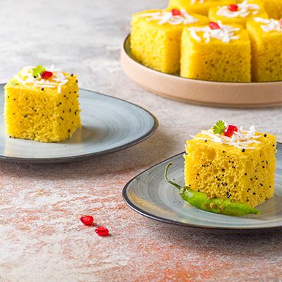 Plain Dhokla Homestyle