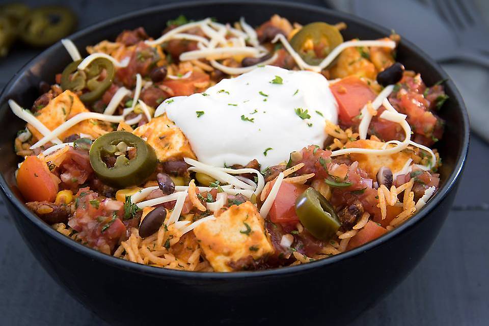 Ultimate Paneer Burrito Bowl