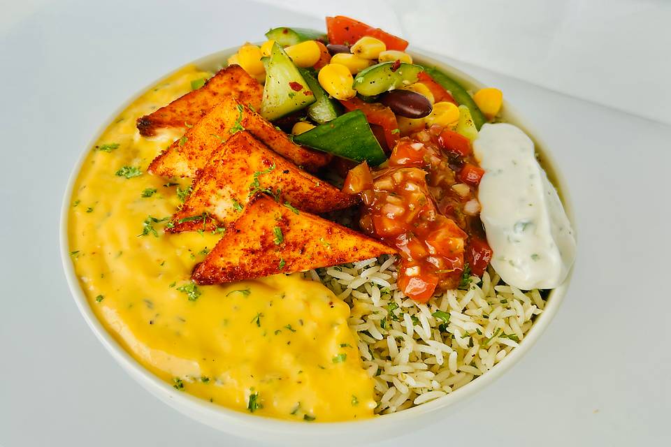 Honey Mustard Paneer Cremosa Burrito Bowl