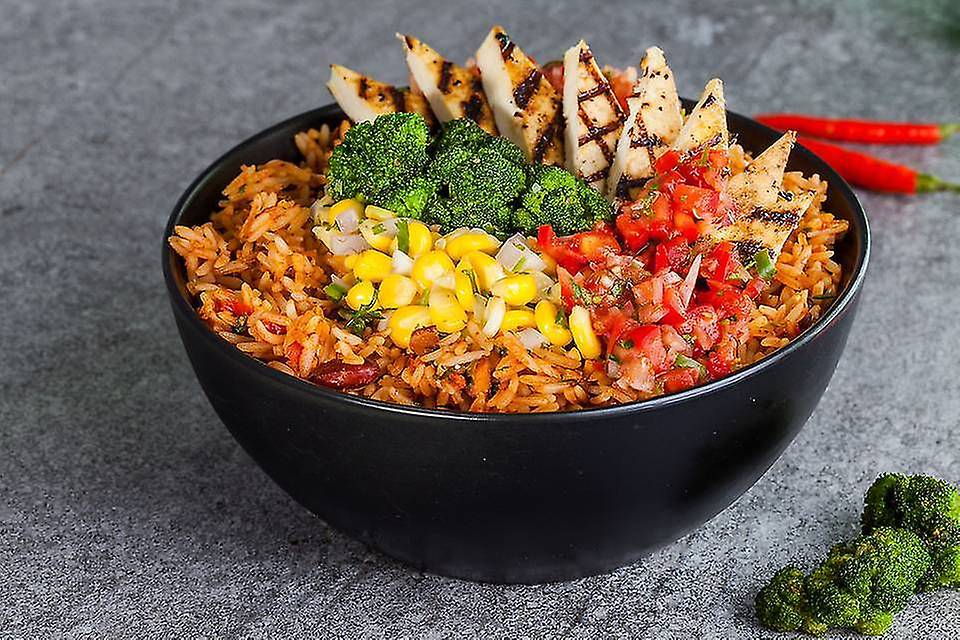Mexican Paneer Burrito Bowl