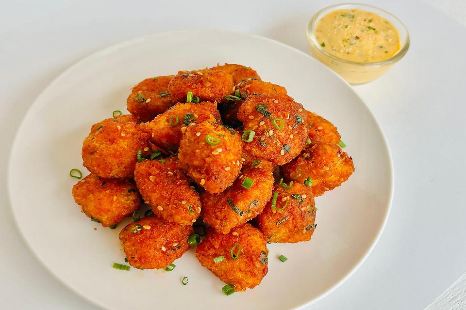 Korean Glazed Chicken Popcorn