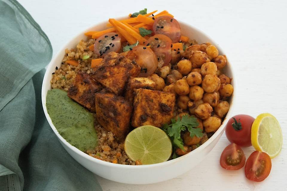 Paneer Tikka Supergrain Bowl