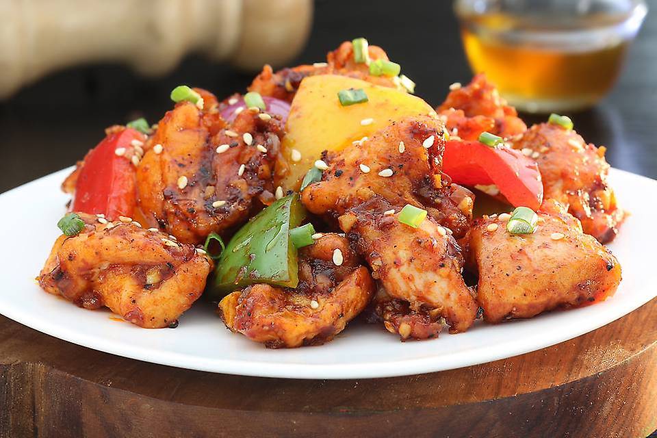 Honey Chicken Bell Peppers