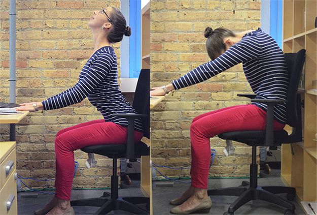 Gerakan Yoga di Kantor