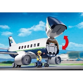 playmobil cargo and passenger aircraft