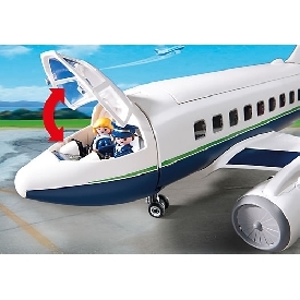 playmobil cargo and passenger aircraft