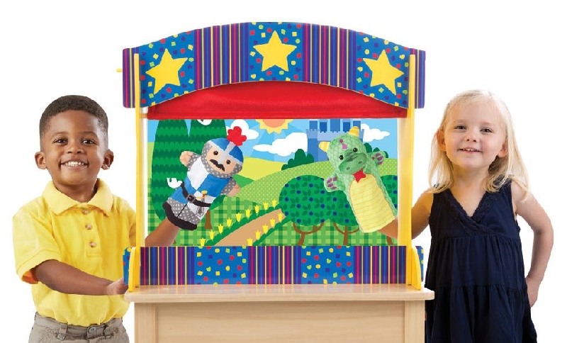 melissa and doug puppet show