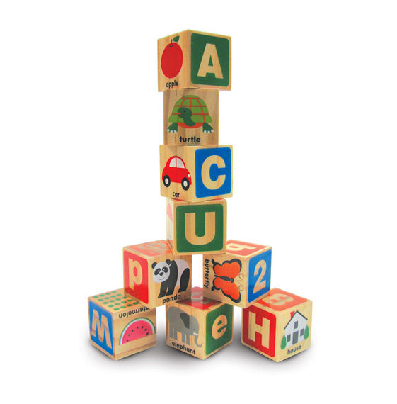 melissa and doug 200 wood block set