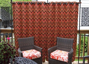 Outdoor Drapery by Sensational Seams