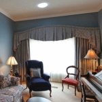 Window Valance with Jabots in Newcastle, ON - Sensational SEAMS