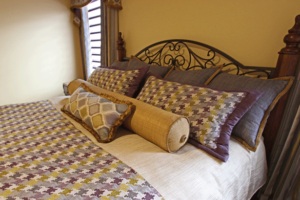 Custom bedding Newcastle ON by Sensational Seams
