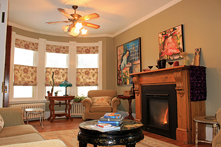 Custom Window Treatments by Sensational SEAMS in Bowmanville, ON - Room of the Month May 2019