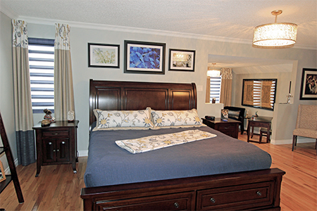Custom Bedspread by Sensational SEAMS in Newcastle, ON - Room of the Month November 2019