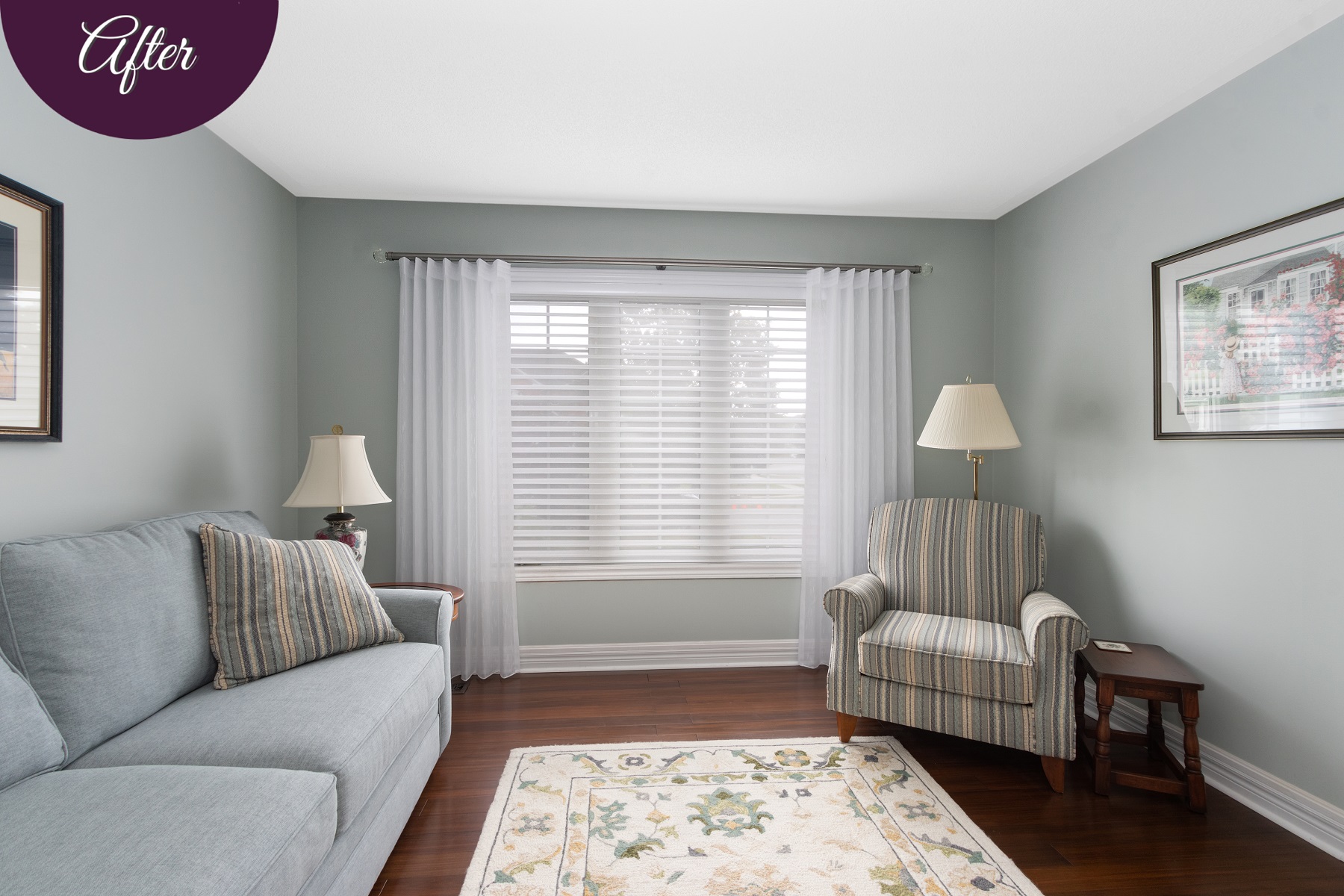 Sheer Curtains by Sensational SEAMS in Bowmanville, ON - Room of the Month October 2021