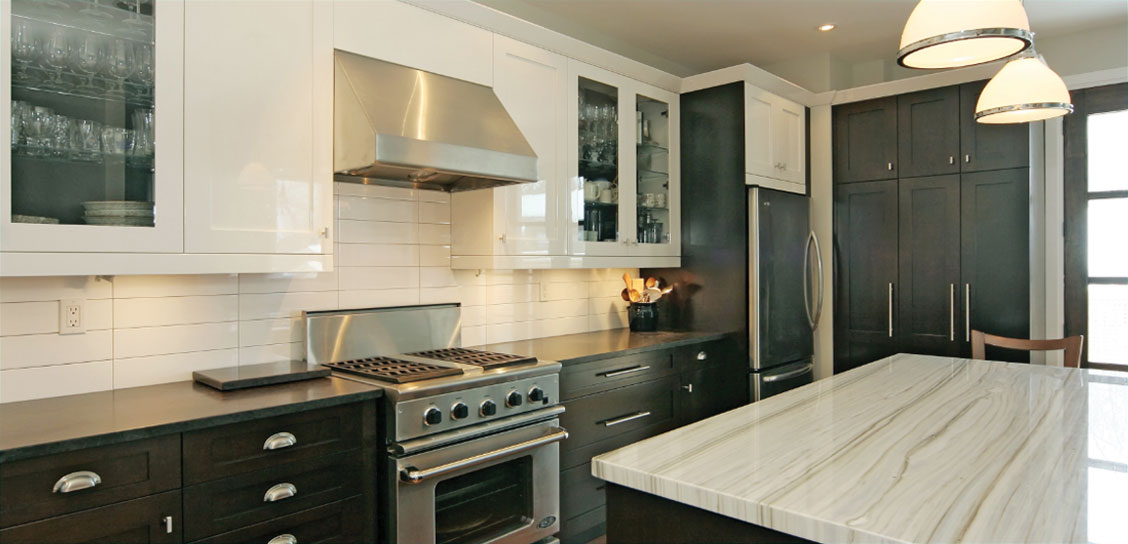 Elegant Kitchen - Kitchen Designers Mississauga at Allkyn Kitchens