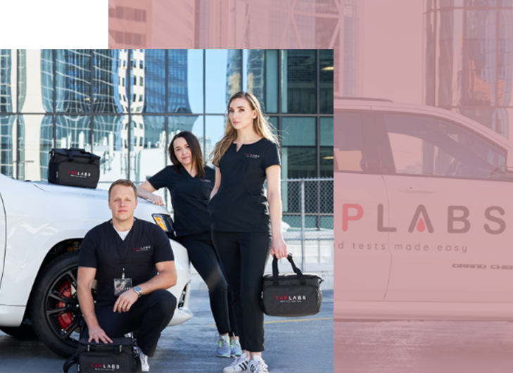 TapLabs Calgary Mobile Medical Laboratory Services Blood Tests