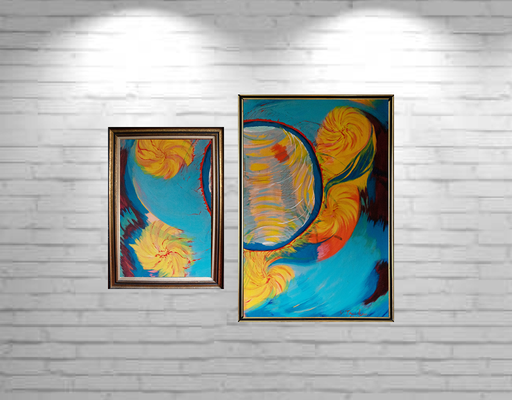 Get in touch with Yolande Trudeau for Colourful Art and Custom Paintings in Montreal, Quebec